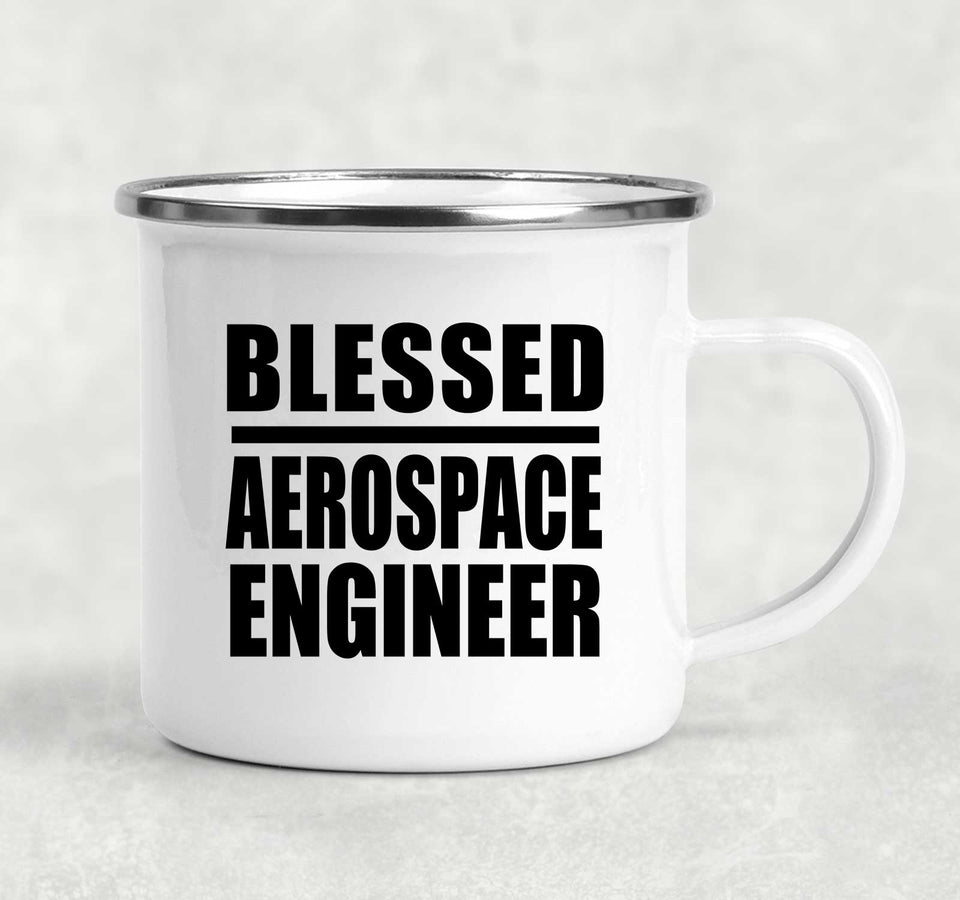 Blessed Aerospace Engineer - 12oz Camping Mug
