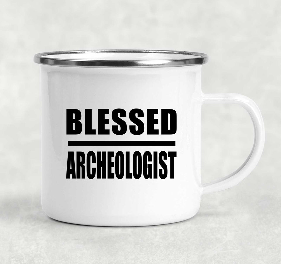 Blessed Archeologist - 12oz Camping Mug