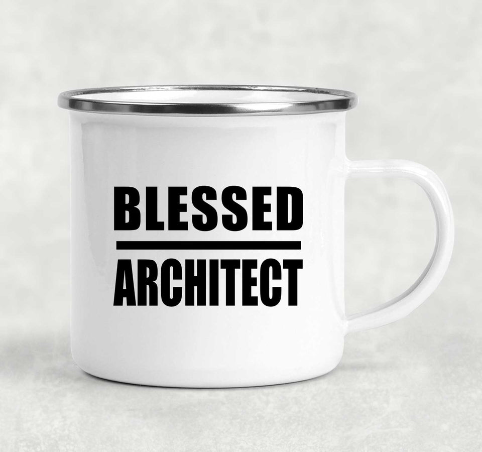 Blessed Architect - 12oz Camping Mug