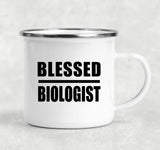 Blessed Biologist - 12oz Camping Mug