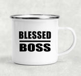Blessed Boss - 12oz Camping Mug