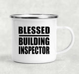 Blessed Building Inspector - 12oz Camping Mug