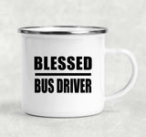 Blessed Bus Driver - 12oz Camping Mug