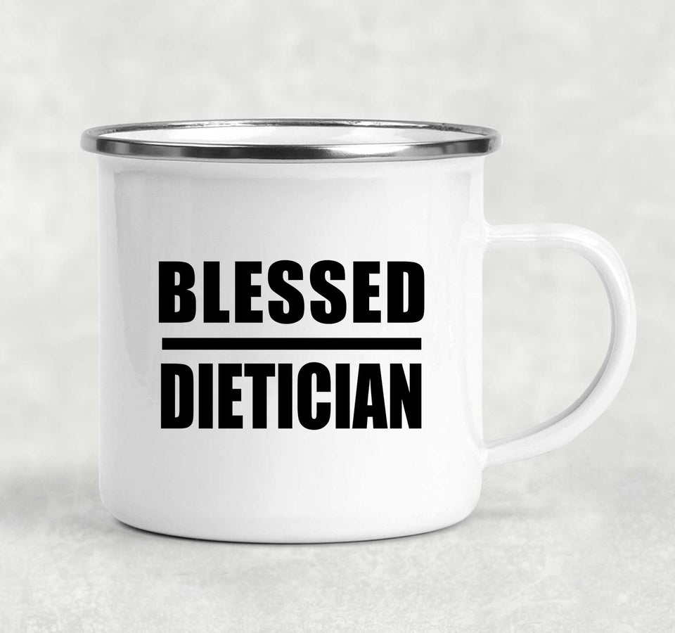Blessed Dietician - 12oz Camping Mug