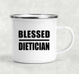 Blessed Dietician - 12oz Camping Mug