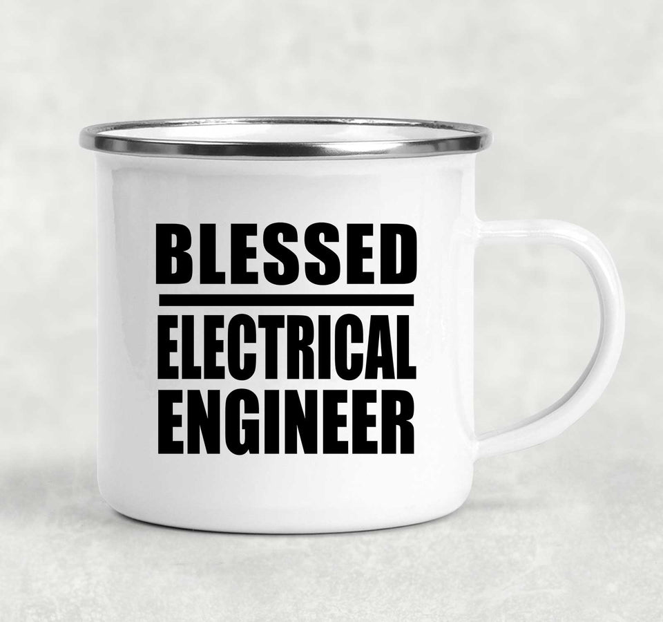 Blessed Electrical Engineer - 12oz Camping Mug