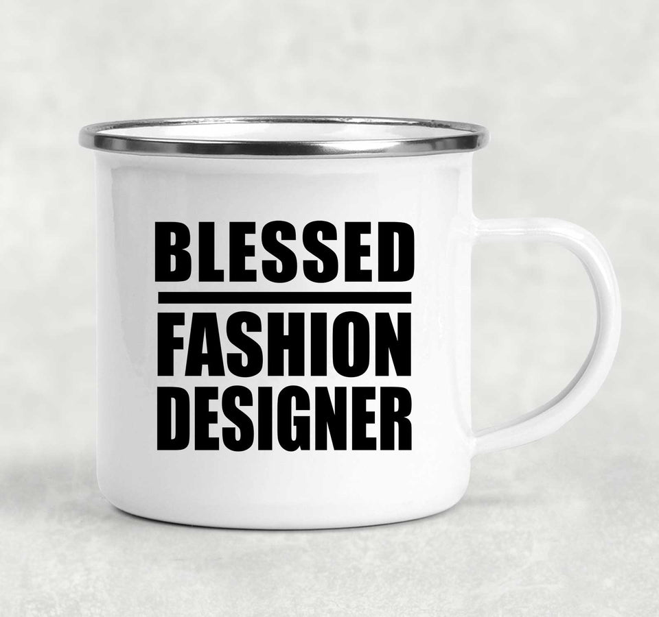 Blessed Fashion Designer - 12oz Camping Mug