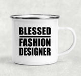 Blessed Fashion Designer - 12oz Camping Mug