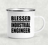 Blessed Industrial Engineer - 12oz Camping Mug