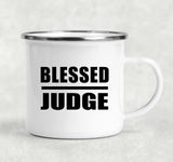 Blessed Judge - 12oz Camping Mug