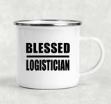 Blessed Logistician - 12oz Camping Mug