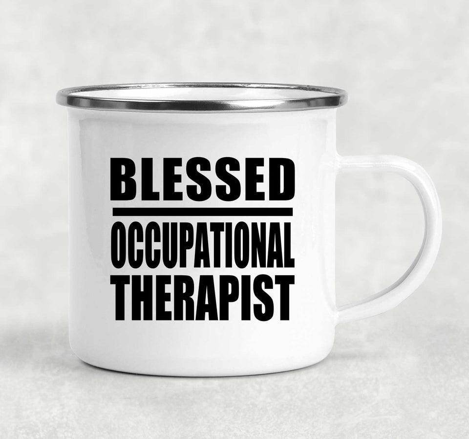 Blessed Occupational Therapist - 12oz Camping Mug
