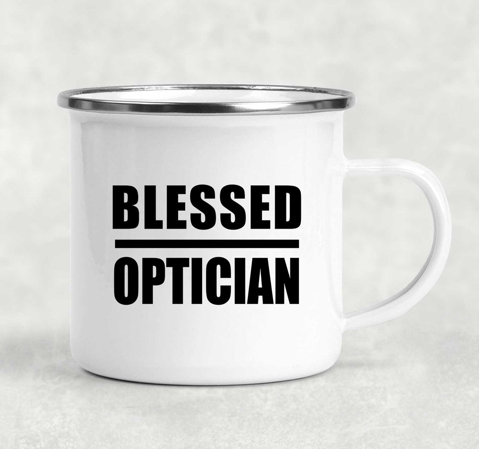 Blessed Optician - 12oz Camping Mug