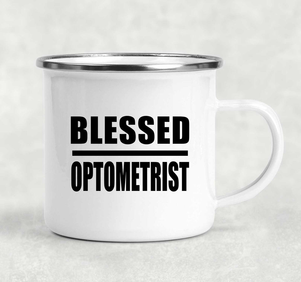 Blessed Optometrist - 12oz Camping Mug