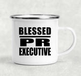 Blessed PR Executive - 12oz Camping Mug