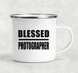 Blessed Photographer - 12oz Camping Mug
