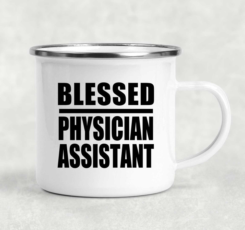 Blessed Physician Assistant - 12oz Camping Mug