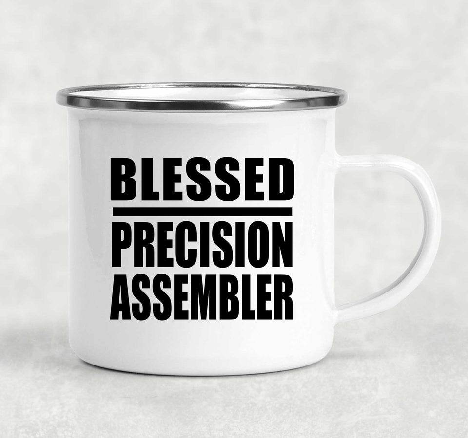 Blessed Precision Assembler - 12oz Camping Mug