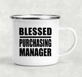 Blessed Purchasing Manager - 12oz Camping Mug