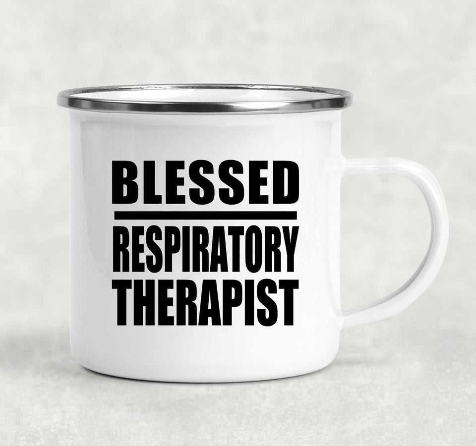 Blessed Respiratory Therapist - 12oz Camping Mug