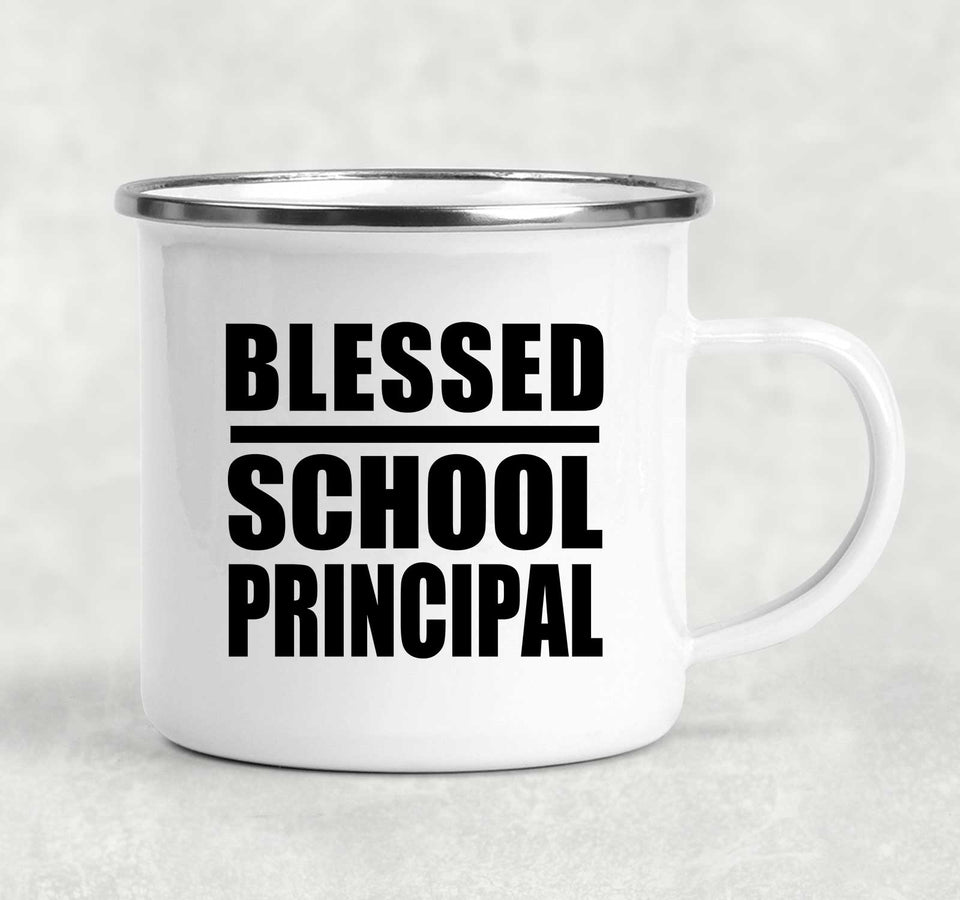 Blessed School Principal - 12oz Camping Mug