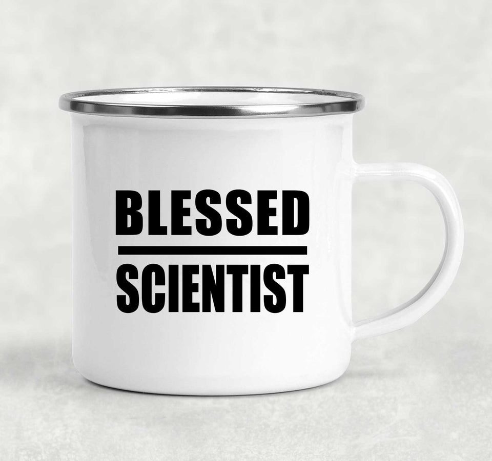 Blessed Scientist - 12oz Camping Mug
