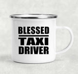 Blessed Taxi Driver - 12oz Camping Mug