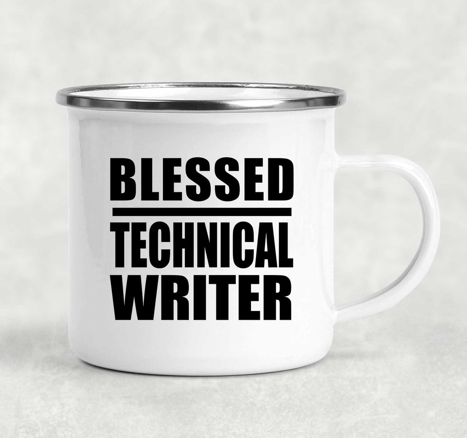 Blessed Technical Writer - 12oz Camping Mug