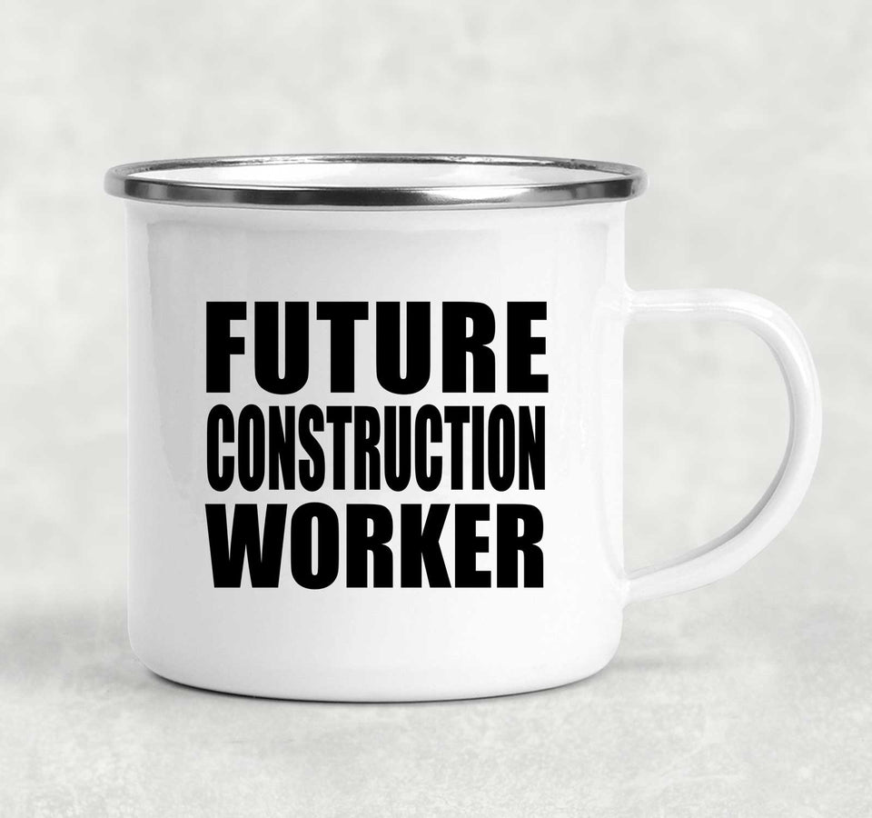 Future Construction Worker - 12oz Camping Mug