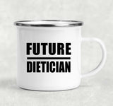 Future Dietician - 12oz Camping Mug