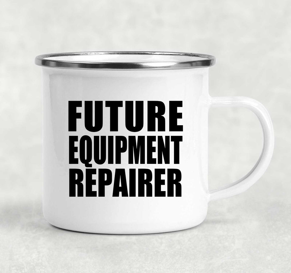 Future Equipment Repairer - 12oz Camping Mug