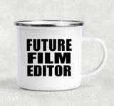 Future Film Editor - 12oz Camping Mug