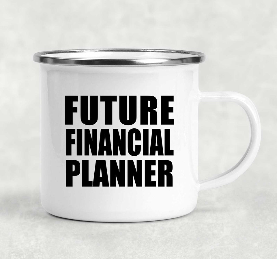 Future Financial Planner - 12oz Camping Mug