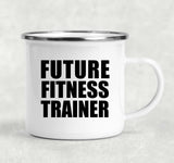 Future Fitness Trainer - 12oz Camping Mug
