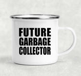 Future Garbage Collector - 12oz Camping Mug