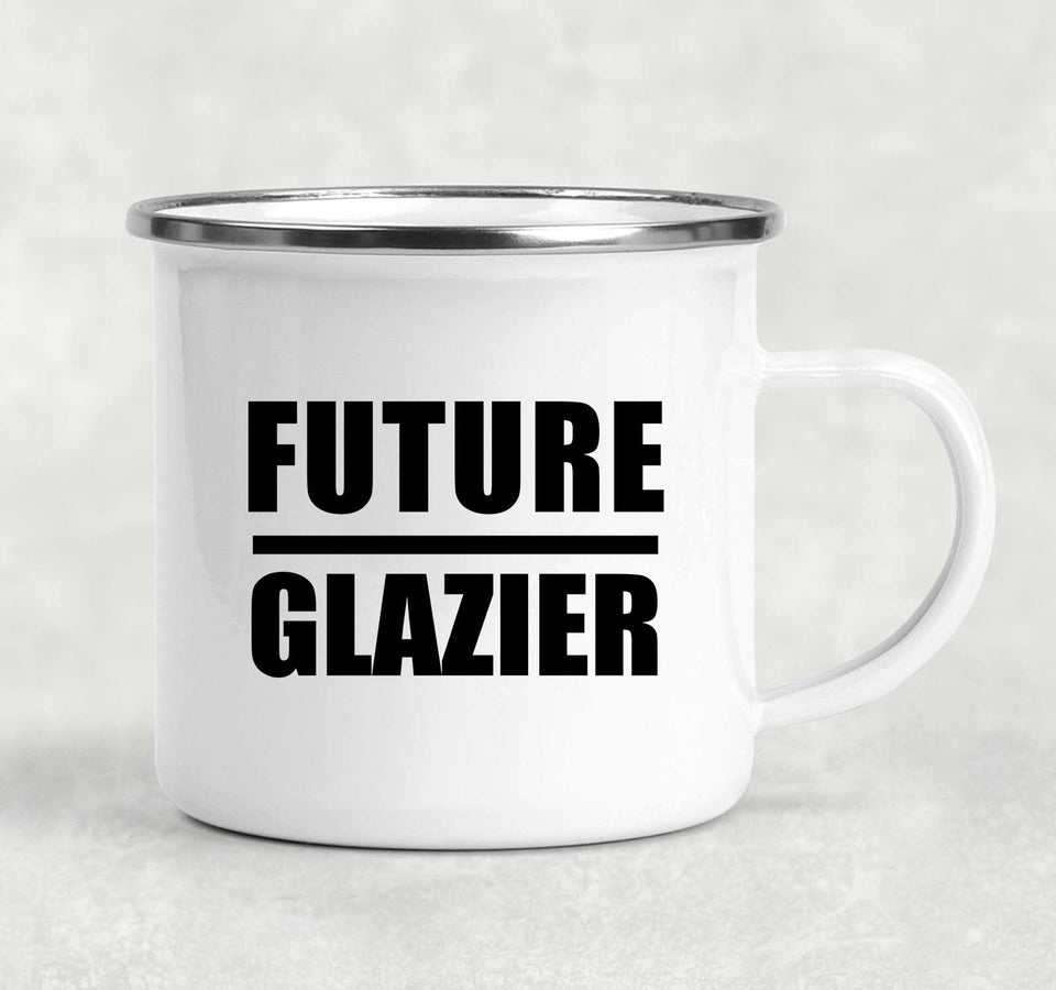 Future Glazier - 12oz Camping Mug