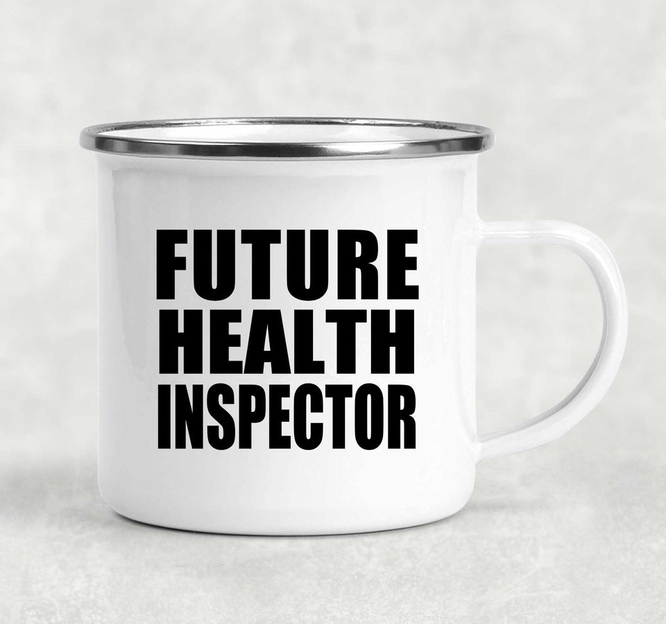 Future Health Inspector - 12oz Camping Mug
