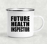 Future Health Inspector - 12oz Camping Mug