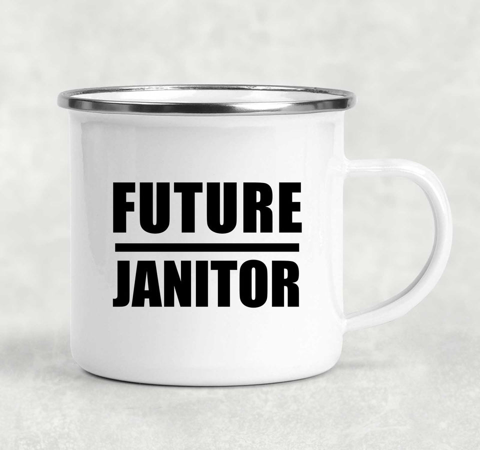 Future Janitor - 12oz Camping Mug