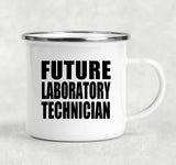Future Laboratory Technician - 12oz Camping Mug