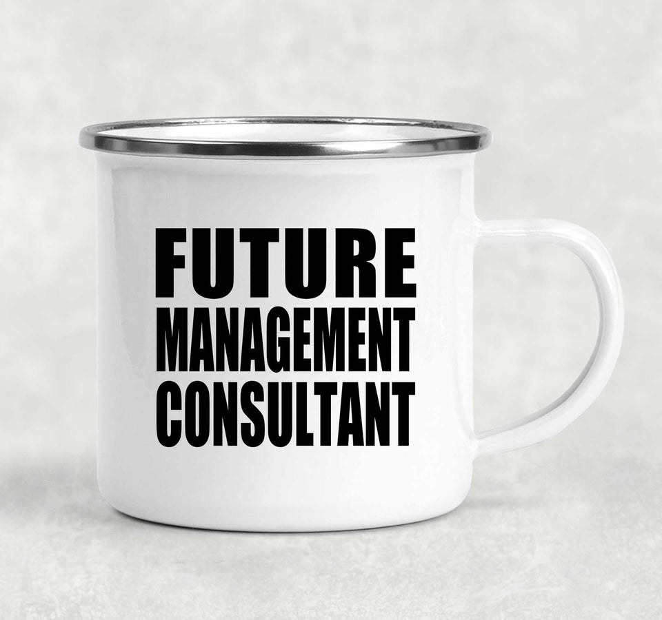 Future Management Consultant - 12oz Camping Mug