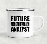 Future Market Research Analyst - 12oz Camping Mug