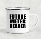 Future Meter Reader - 12oz Camping Mug