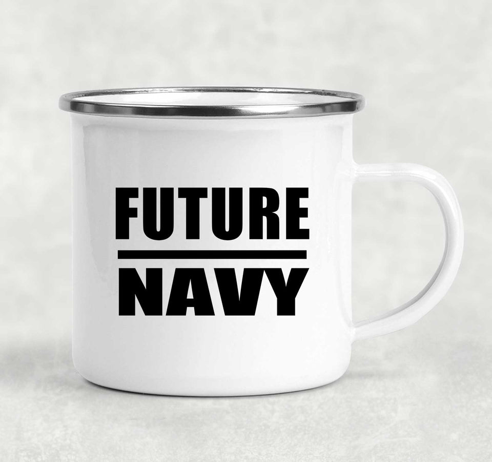 Future Navy - 12oz Camping Mug