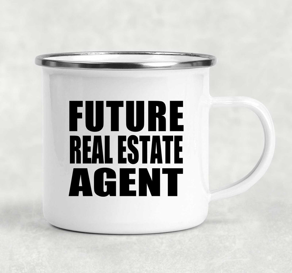 Future Real Estate Agent - 12oz Camping Mug