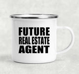 Future Real Estate Agent - 12oz Camping Mug