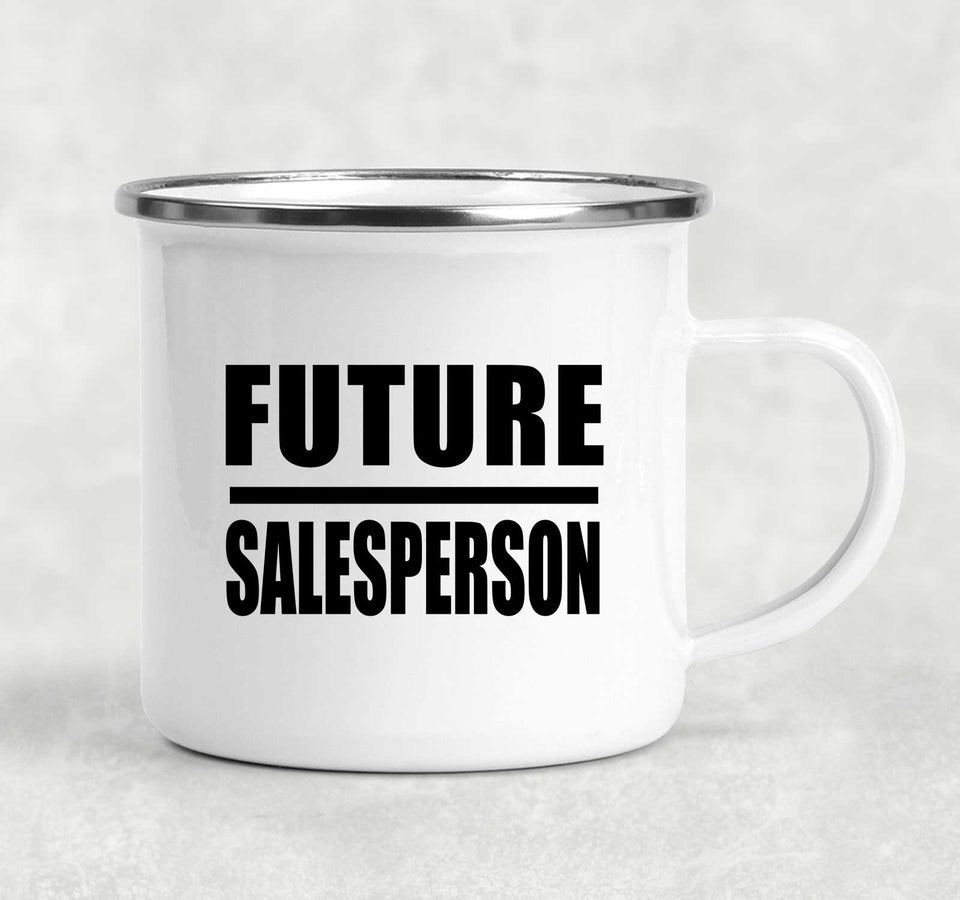 Future Salesperson - 12oz Camping Mug