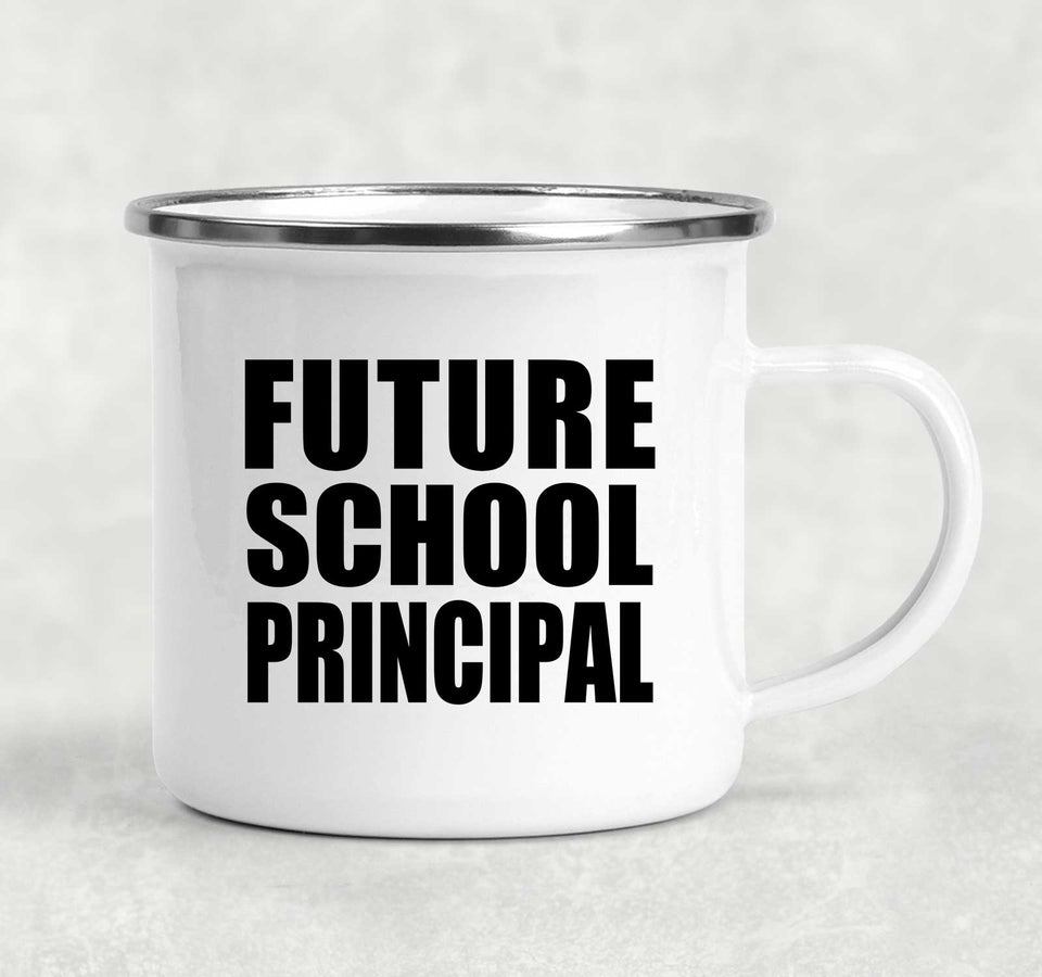 Future School Principal - 12oz Camping Mug