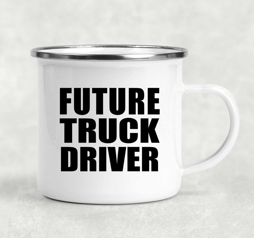 Future Truck Driver - 12oz Camping Mug