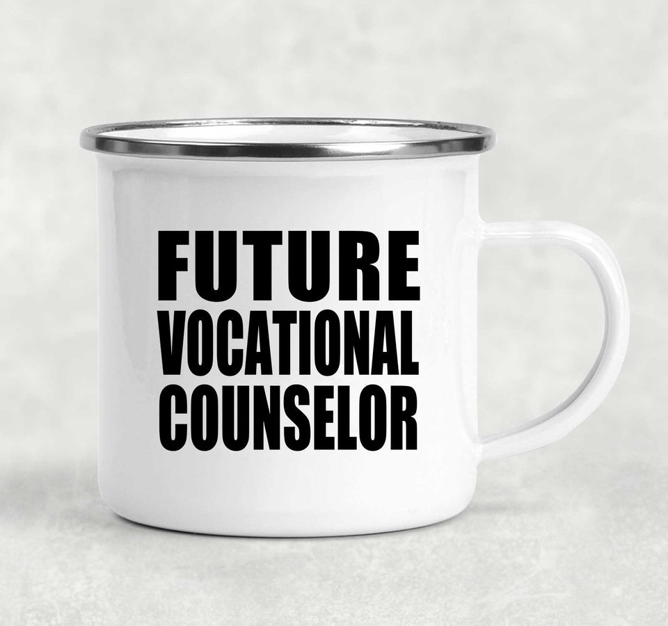 Future Vocational Counselor - 12oz Camping Mug